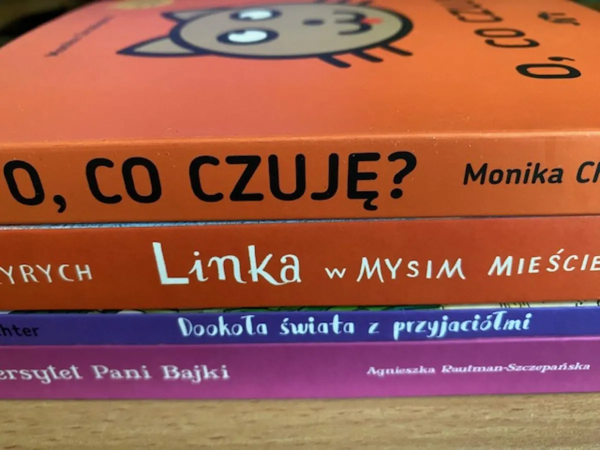 Uczucia, przygody i Pani Bajka. Alfabet 5.5.24