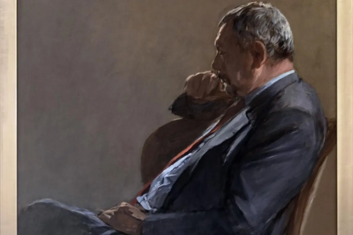 Portret Jacka Majchrowskiego zawisł w Sali Kupieckiej
