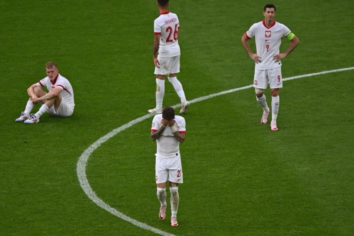 Polska przegrała z Austrią 1:3 w meczu piłkarskich mistrzostw Europy