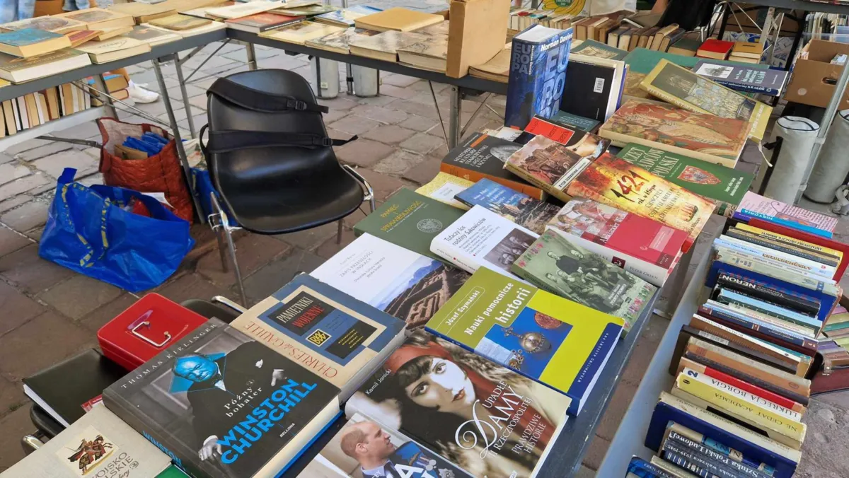 Niedziela ostatnim dniem Krakowskiego Kiermaszu Książki