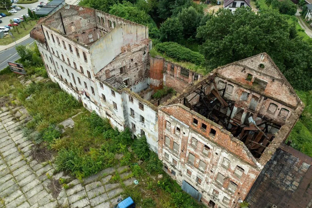 Do pożaru Młyna Szancera doszło kilka dni po złożeniu wniosku o pozwolenie na przebudowę ruiny