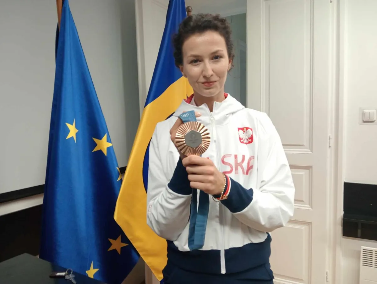 Brązowa medalistka w szpadzie odwiedziła Tarnów