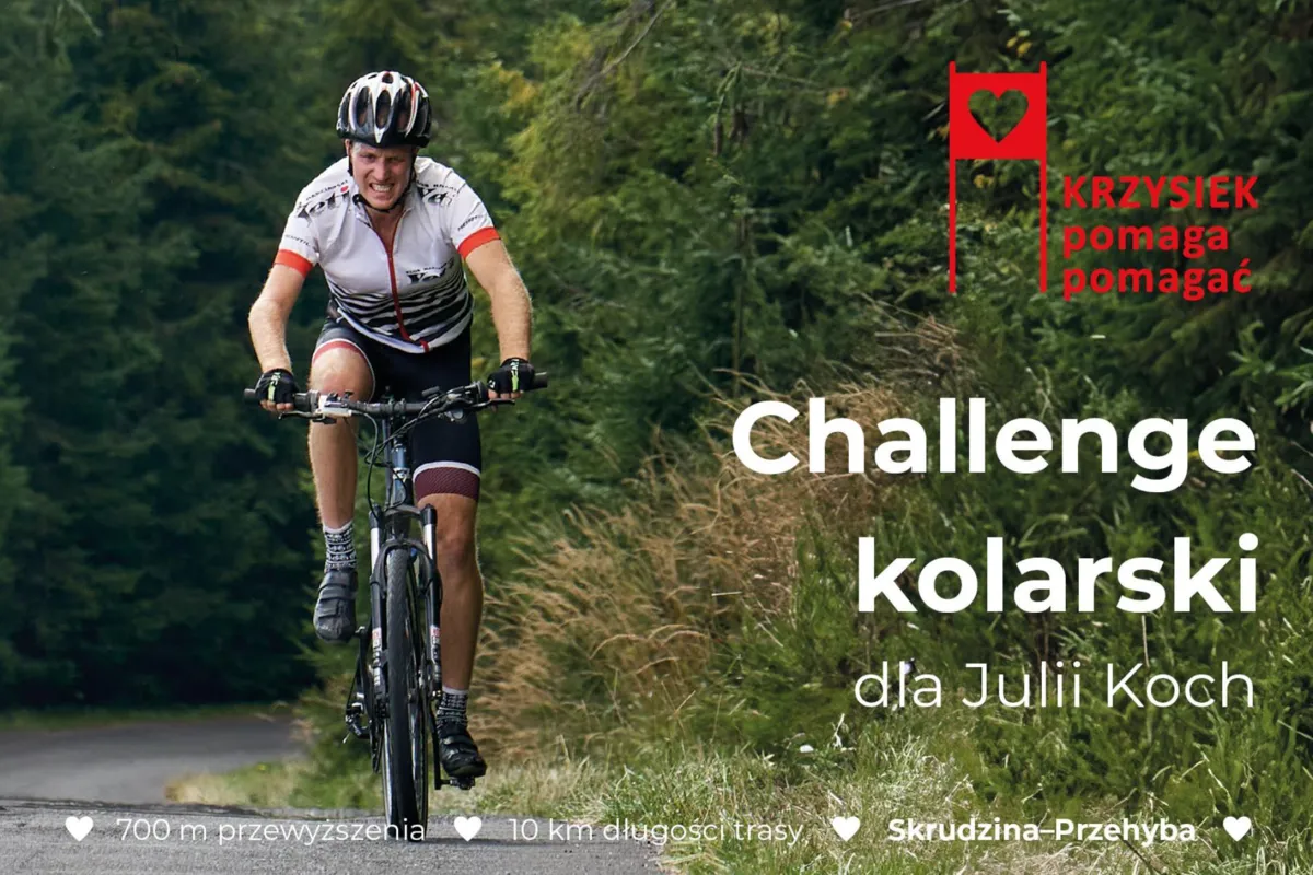 "Krzysiek Pomaga Pomagać": Challenge dla Julii Koch 