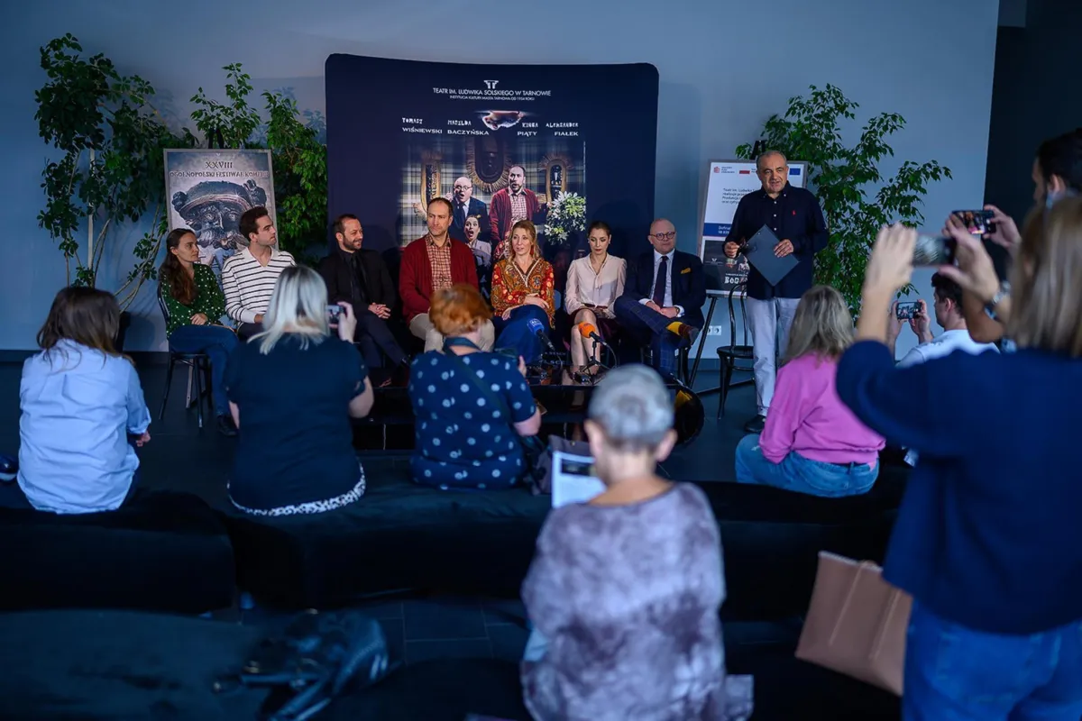 "Bóg mordu" - to pierwsza premiera tarnowskiego teatru w tym sezonie artystycznym
