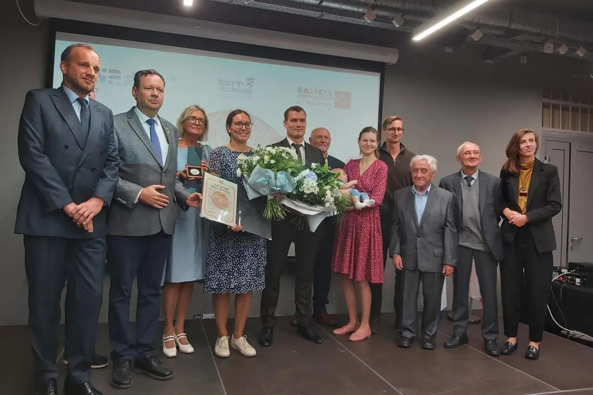 W Krakowie wręczono medal "Sprawiedliwy wśród Narodów Świata"