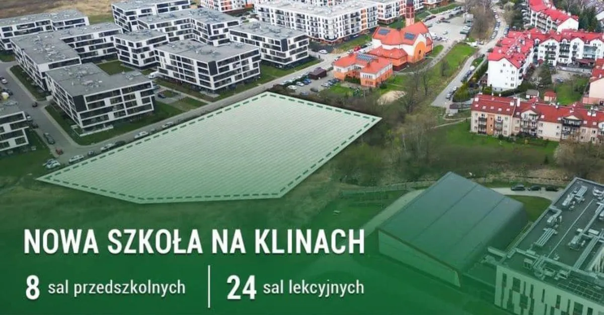 Podstawówka na Klinach będzie rozbudowana? Tak, jeżeli w budżecie znajdzie się 40 mln zł