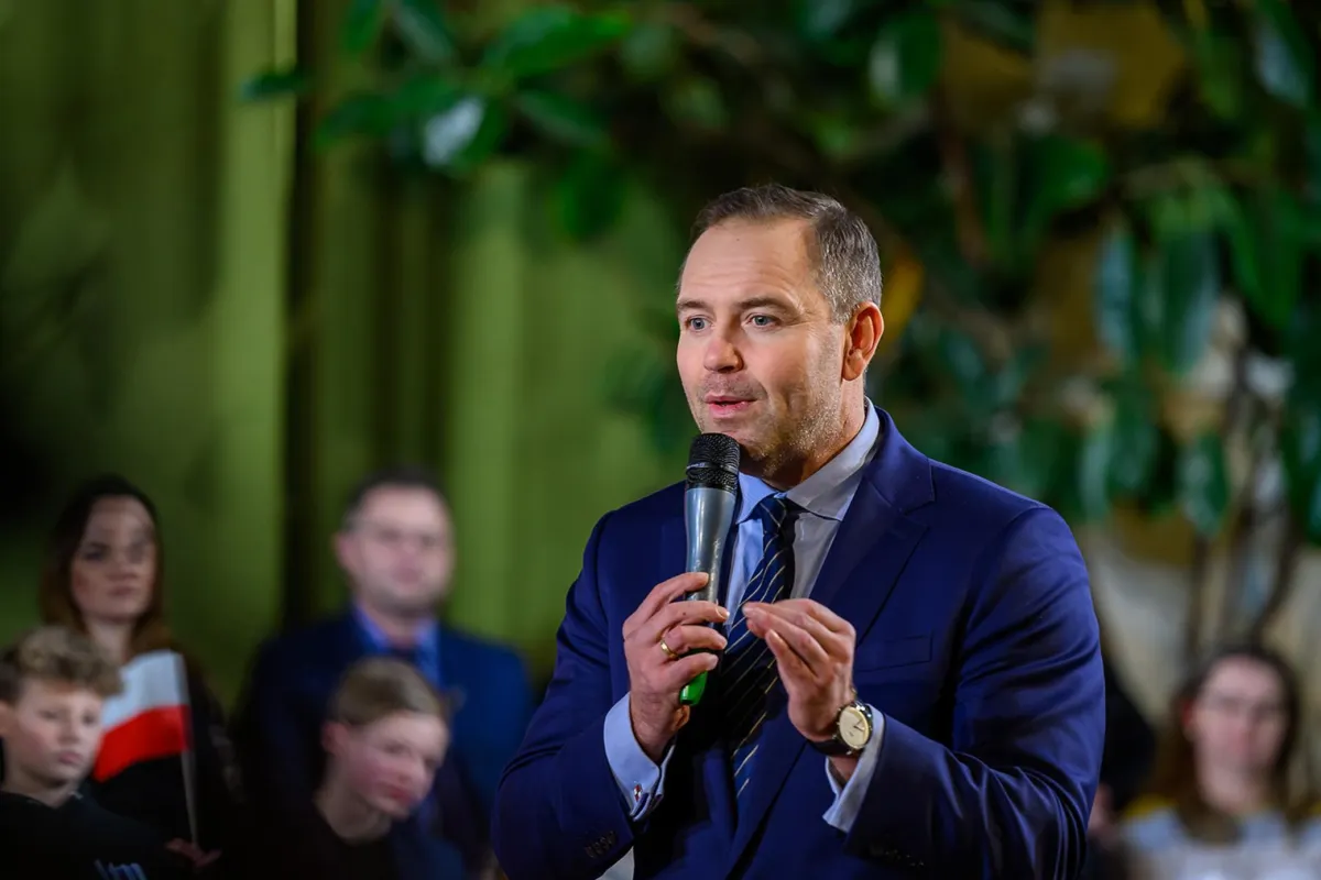 Karol Nawrocki w Nowym Sączu: "Nasza pomoc nie spotkała się z najmniejszą wdzięcznością państwa ukraińskiego"