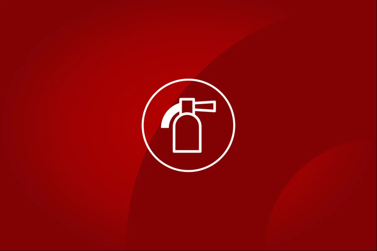 Pożar domu w miejscowości Kicznia koło Łącka