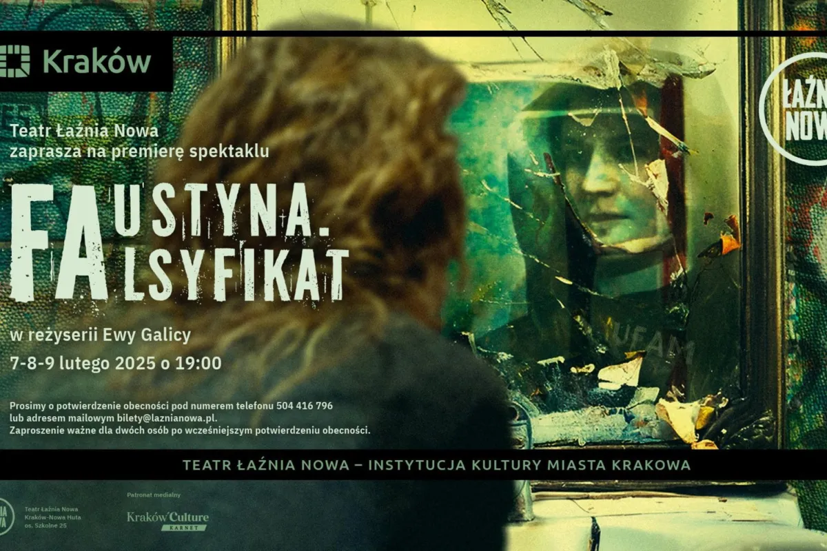 Tajemnicze powinowactwa ze świętą. „Faustyna. Falsyfikat” w Teatrze Łaźnia Nowa