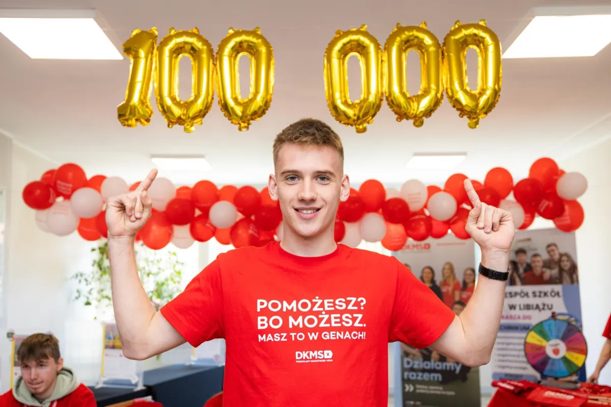 Mały, ale wielki Libiąż rejestruje się w bazie dawców szpiku