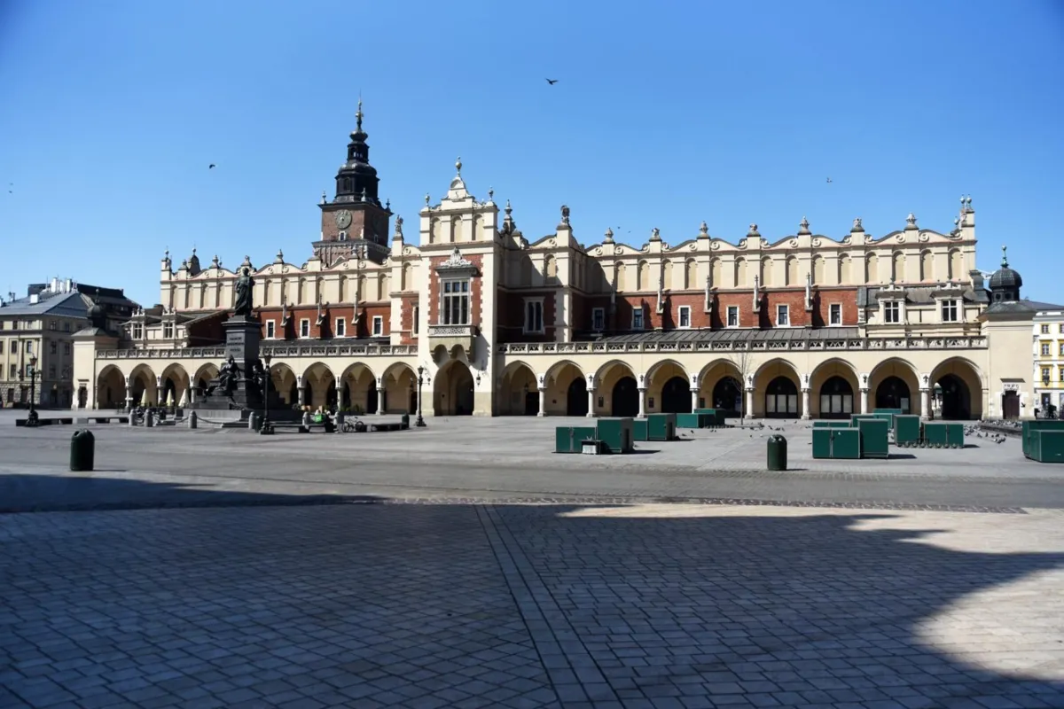 47-latek bazgrał po Sukiennicach. Teraz czekają go surowe konsekwencje