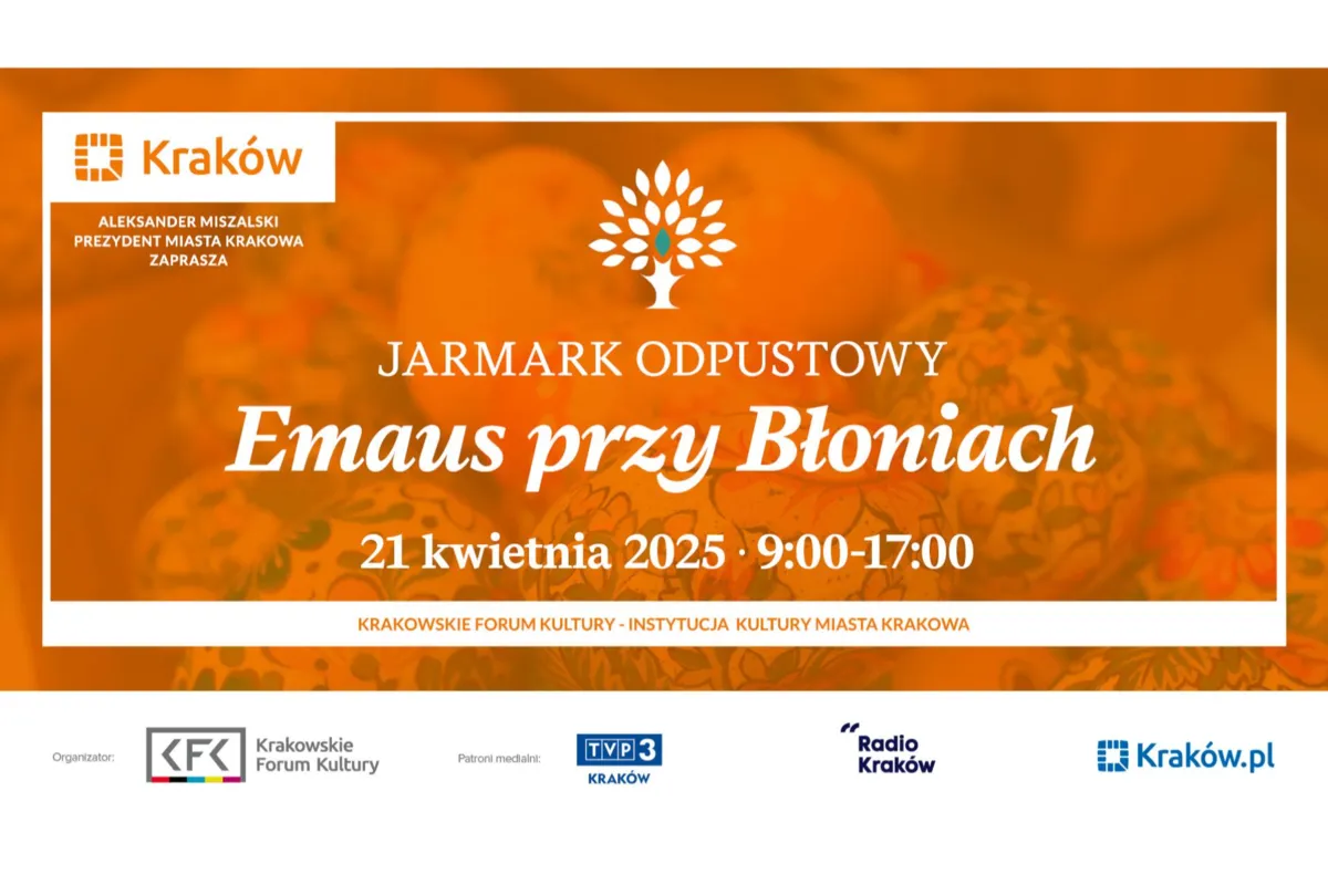 Jarmark odpustowy Emaus przy Błoniach 2025 – święto dla całej rodziny