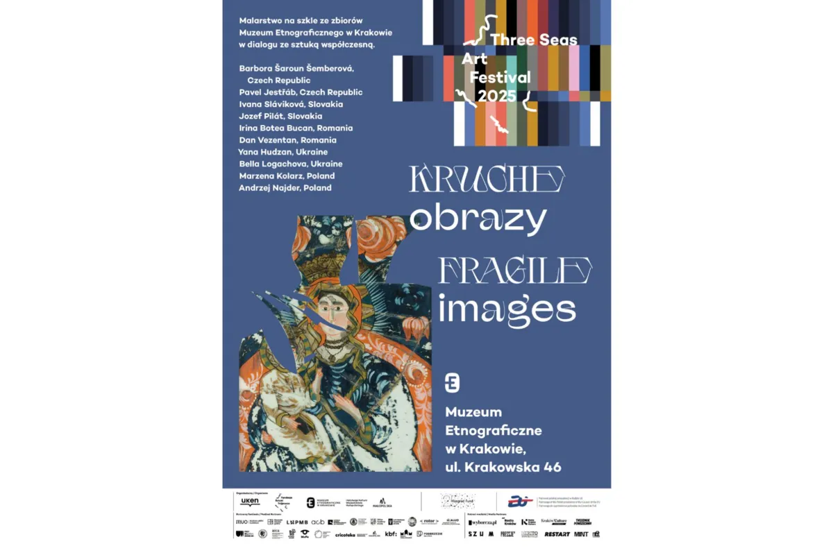 KRUCHE OBRAZY / FRAGILE IMAGES  - malarstwo na szkle. Wystawa w ramach Festiwalu Sztuki Trójmorza