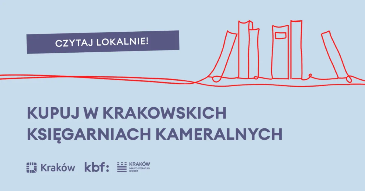 300 tys. złotych dla krakowskich księgarń. Nabór do Funduszu Księgarskiego Krakowa Miasta Literatury UNESCO