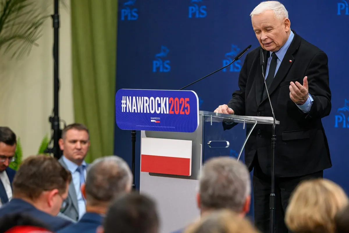 Jarosław Kaczyński w Wierzchosławicach: "manipulacja i kłamstwo to fundament tej władzy"