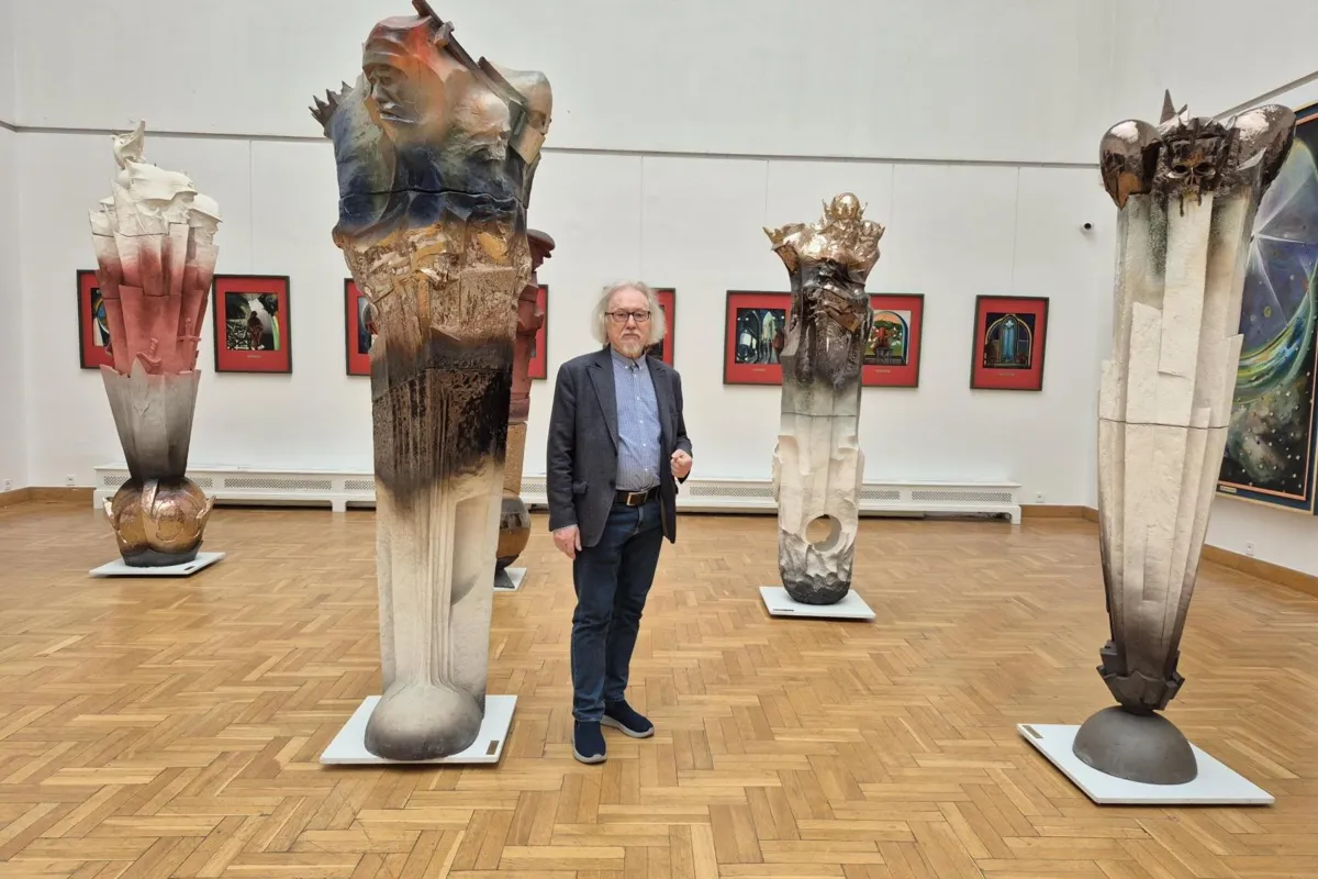 "Moje artystyczne żeglowanie" - Czesław Dźwigaj w Krakowie 