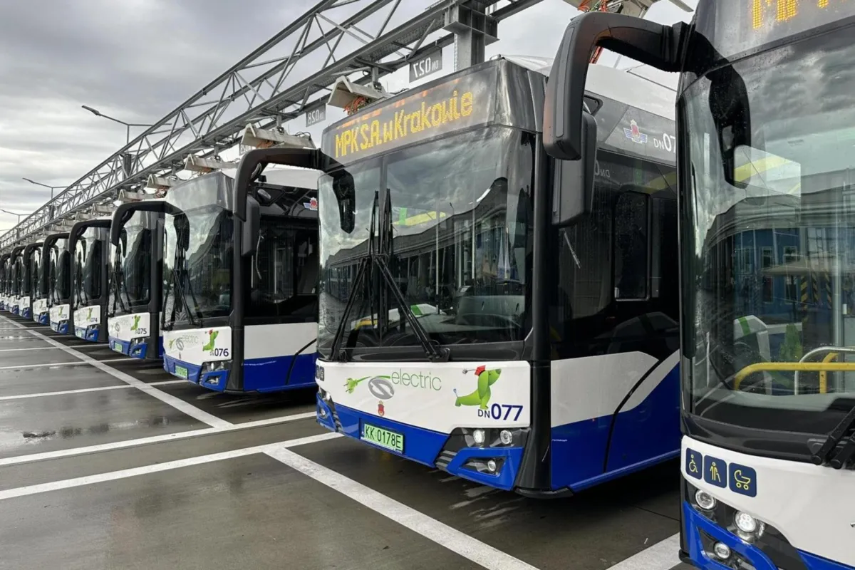 Co czwarty autobus w Krakowie będzie zeroemisyjny. MPK rozstrzygnęło przetrag na dostawę kolejnych elektryków