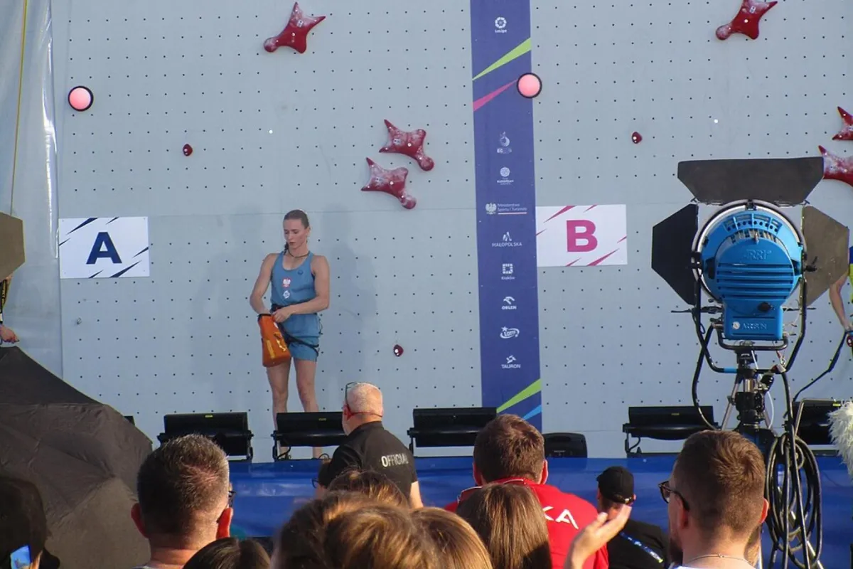 Tarnowianka na drugim miejscu w Pucharze Świata we wspinaczce sportowej