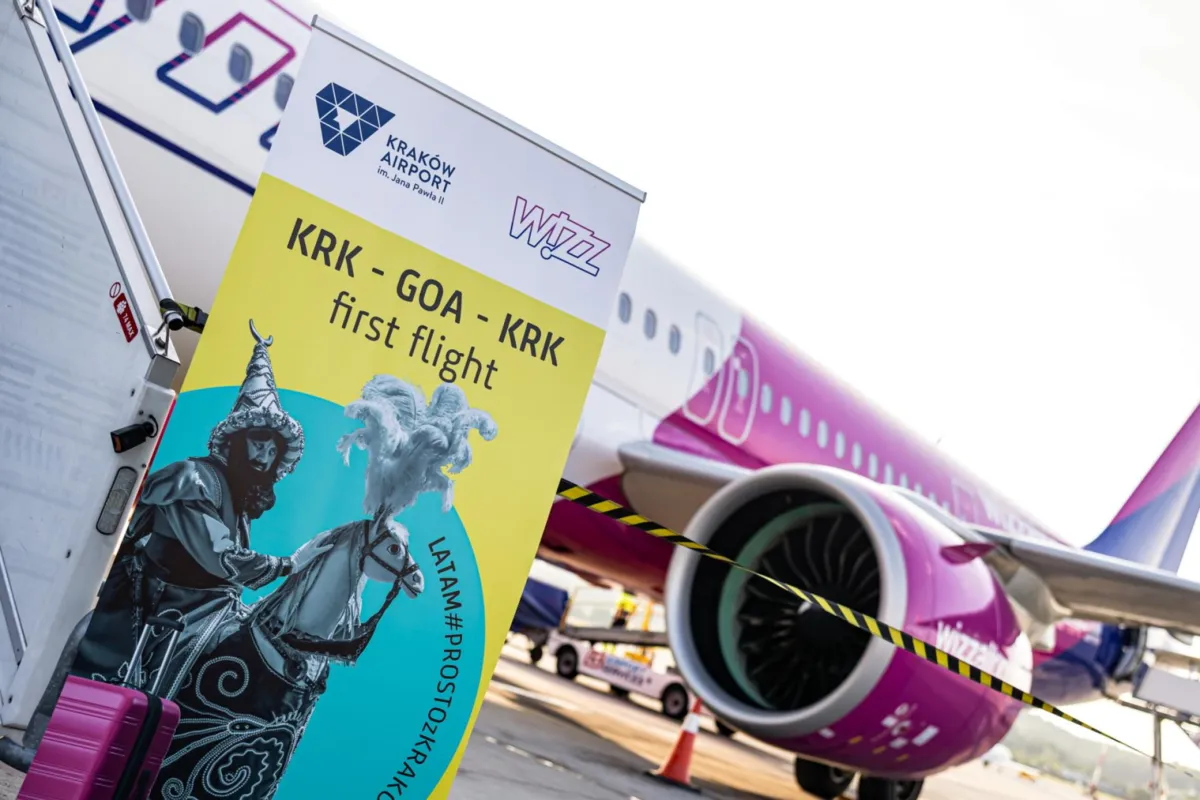 Kraków Airport: od wtorku bezpośrednie połączenie z Genuą
