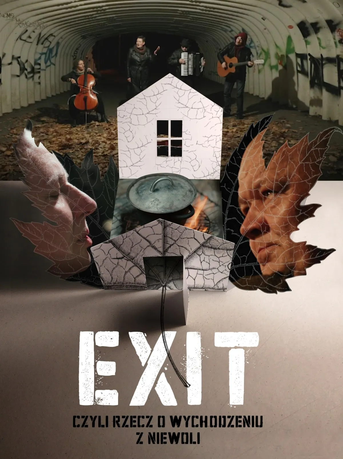 Plakat z filmu Teatru Exit. Dzięki uprzejmości gości