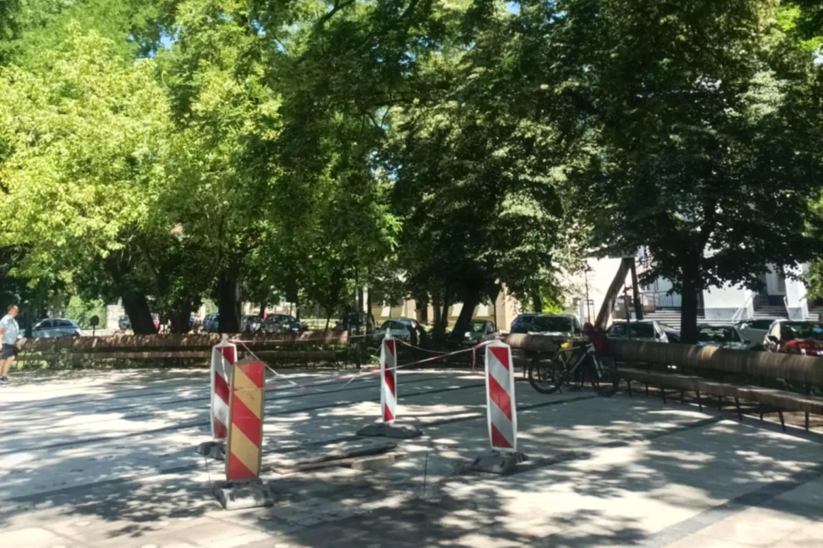 Ta krakowska fontanna ma prawdziwego pecha 