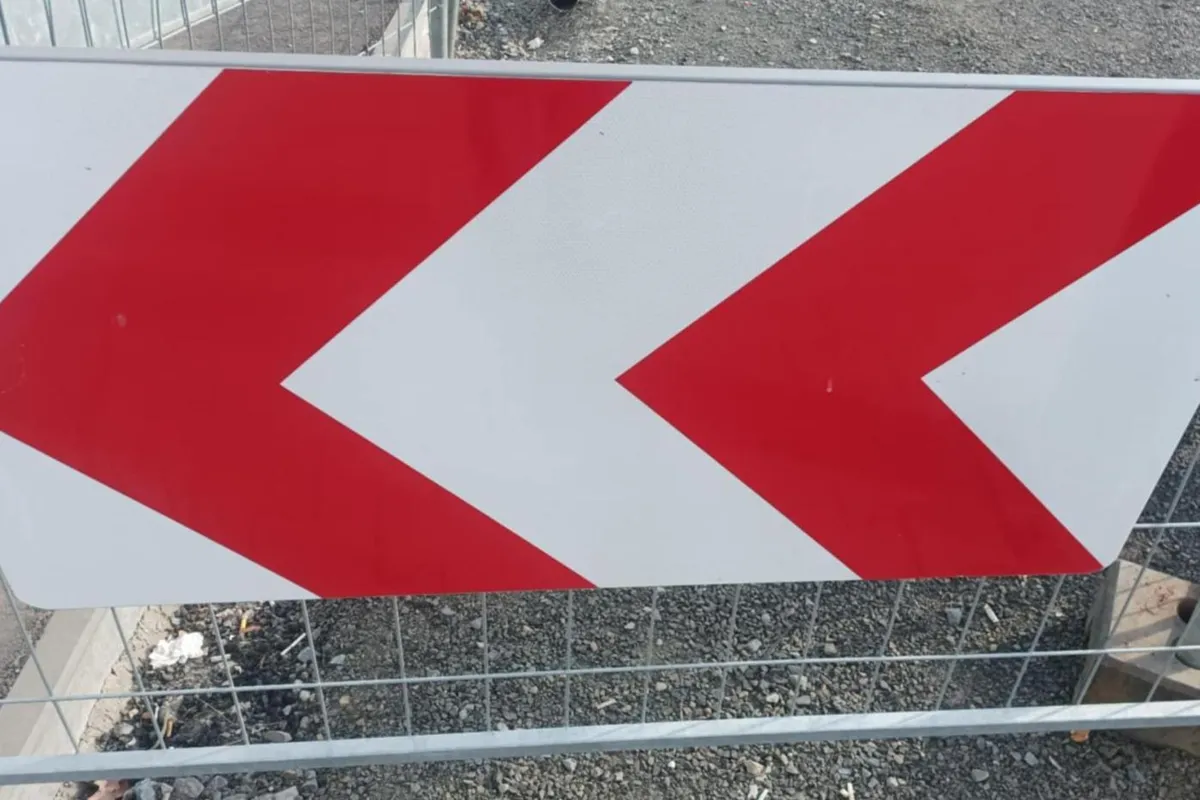 Droga Nowy Sącz - Florynka jest już przejezdna po zarwaniu się brzegu jezdni