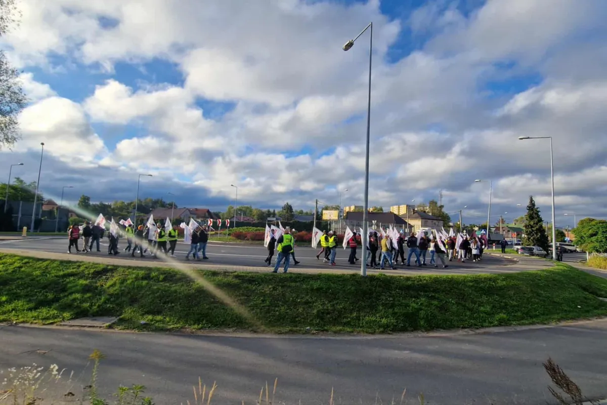 Po proteście w chrzanowskim Valeo pracownicy dostali pismo od firmy, która żąda przeprosin