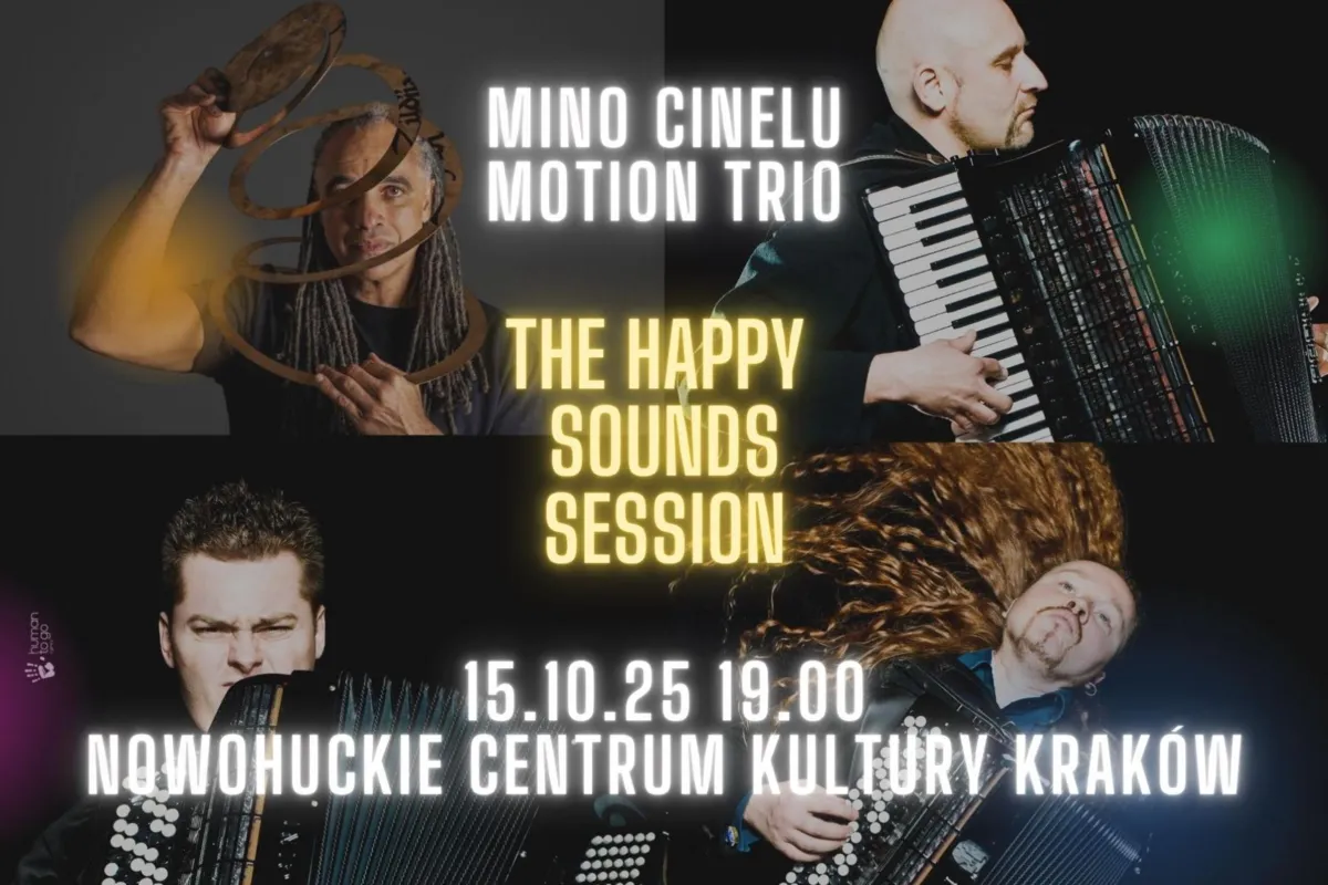 The Happy Sounds Session – Wyjątkowe muzyczne spotkanie z Mino Cinelu & Motion Trio