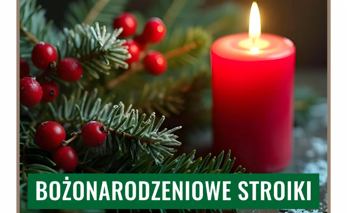 Rodzinne warsztaty tworzenia świątecznych stroików 