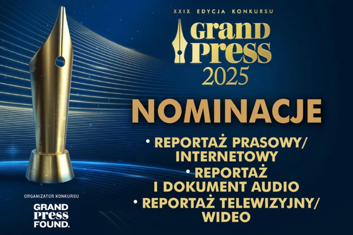 Dziennikarka Radia Kraków nominowana do nagrody Grand Press 2025!