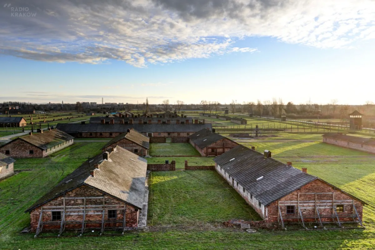 Remont baraków w b. obozie Auschwitz - Birkenau