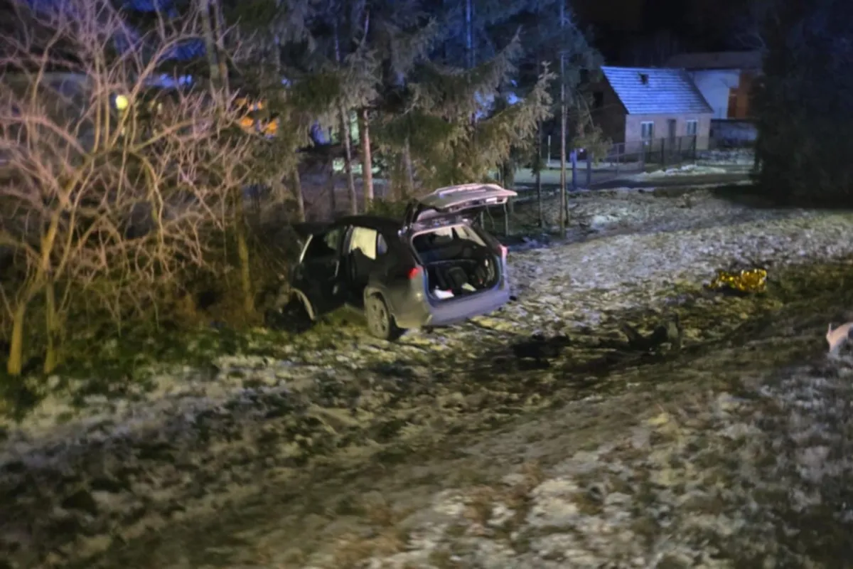 Policja podsumowała sylwestrową noc w Małopolsce. W Porębie Radlnej doszło do tragicznego wypadku