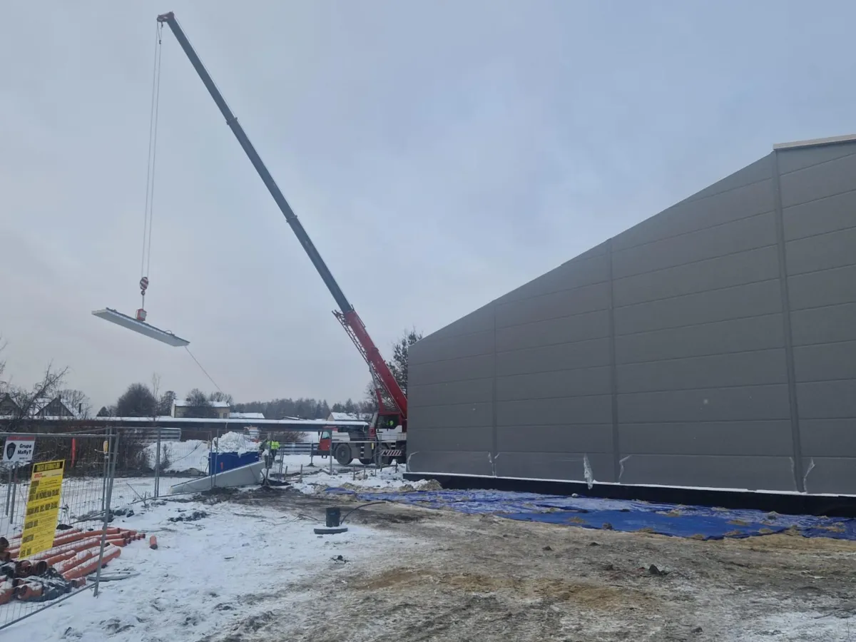 Powstają korty tenisowe w Trzebini. Poprzednie zamknięte z powodu zapadlisk