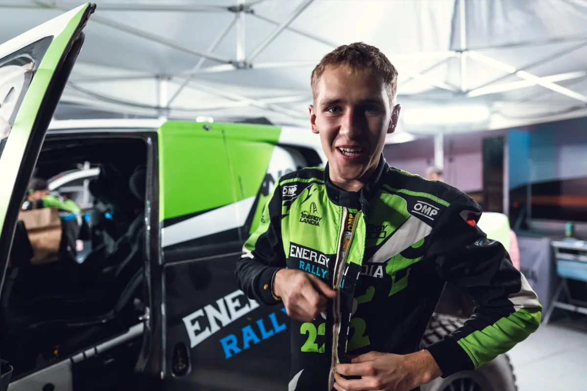 Eryk Goczał wygrał etap Rajdu Dakar