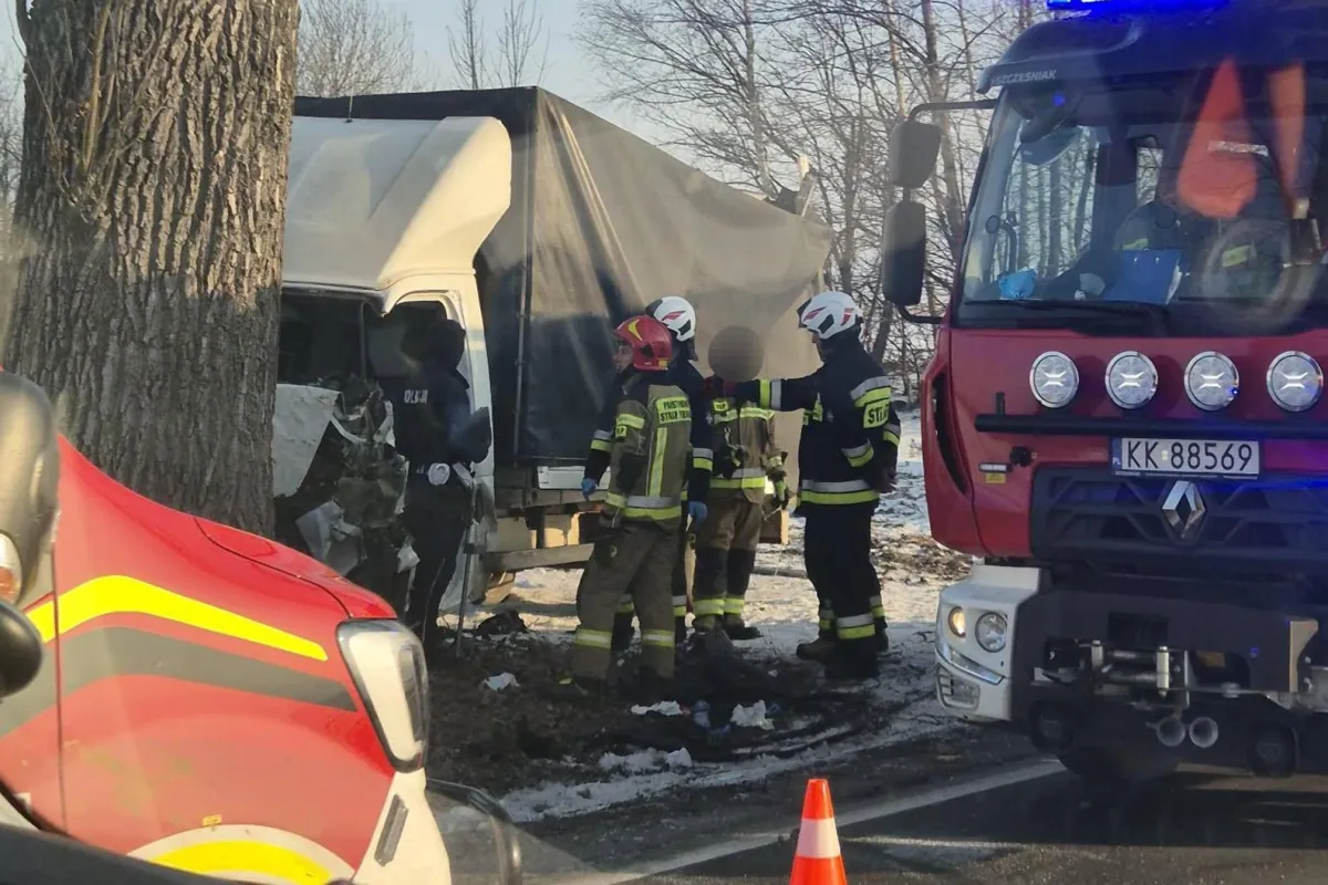 Groźny wypadek w Czułówku. Lądował śmigłowiec LPR