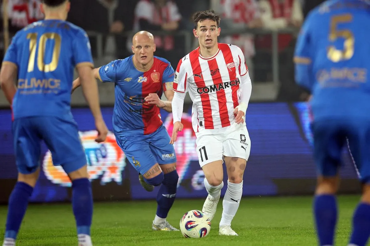 Cracovia przegrywa z Piastem. Zadecydował gol w końcówce