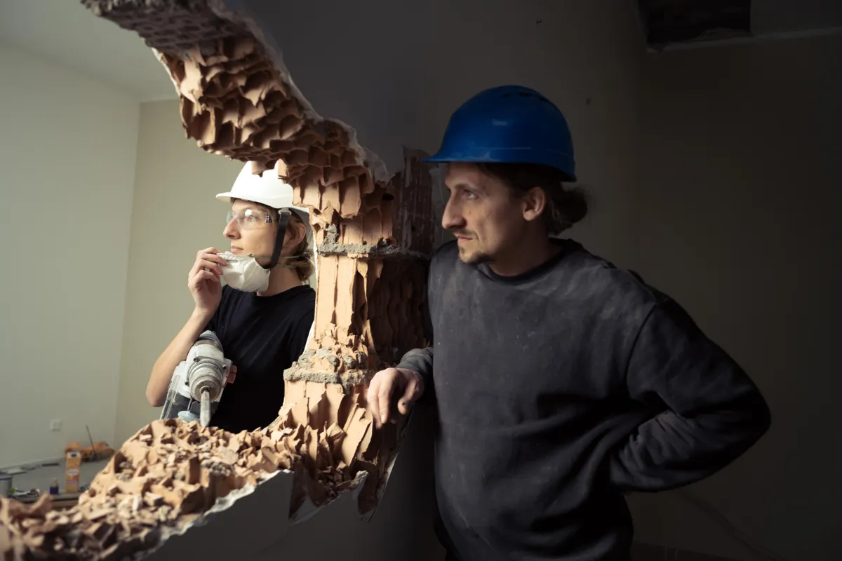Artyści biorący udział w projekcie "Dobra robota". Fot. Dominik Stanisławski