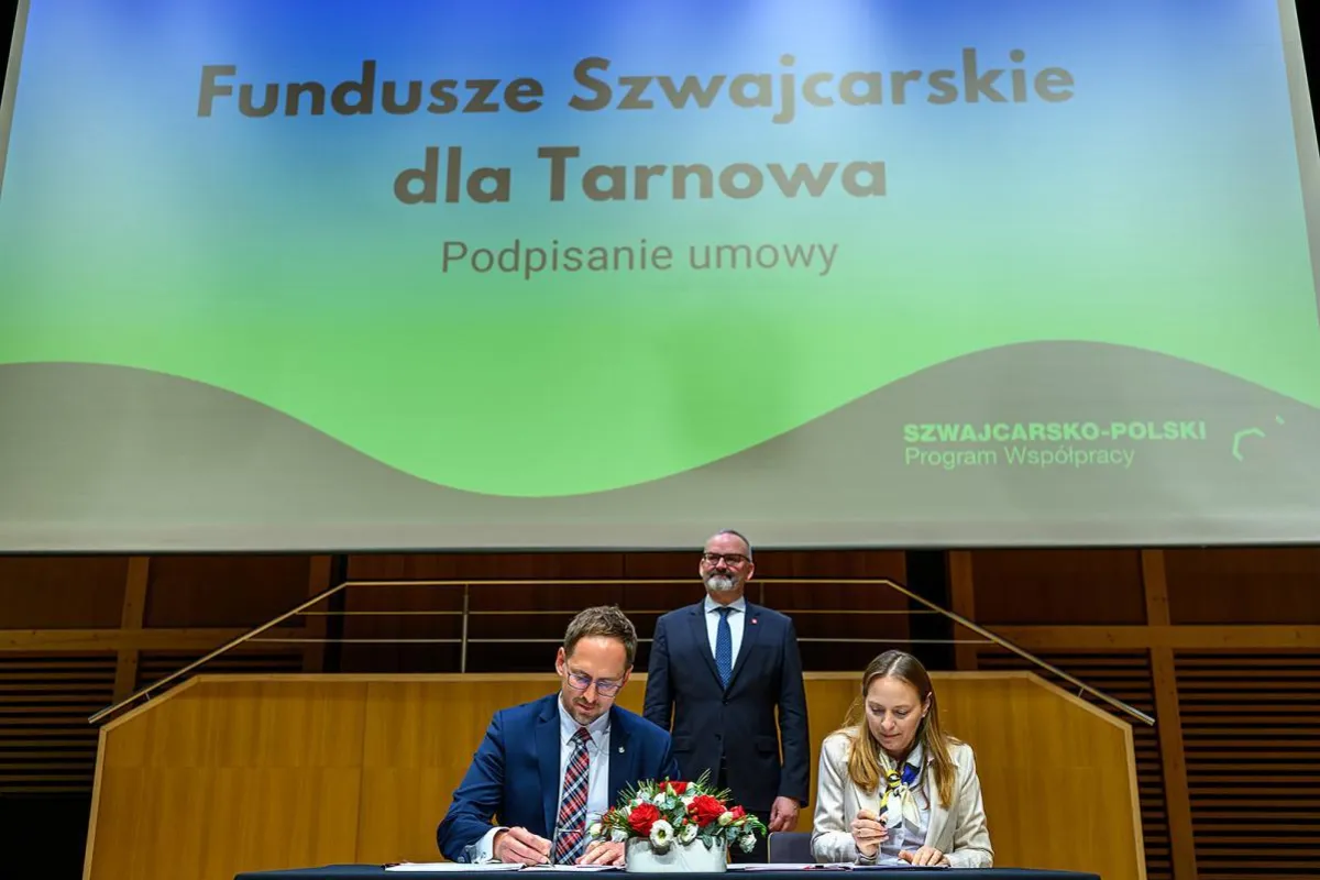 365 mln zł z funduszy szwajcarskich dla średnich miast. Tarnów liderem rozdania