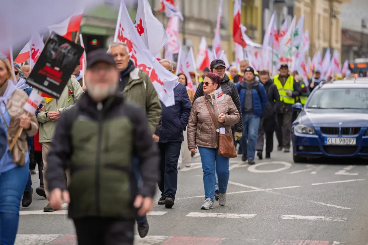 Marsz Solidarności Dla Polski i Polaków w Nowym Sączu