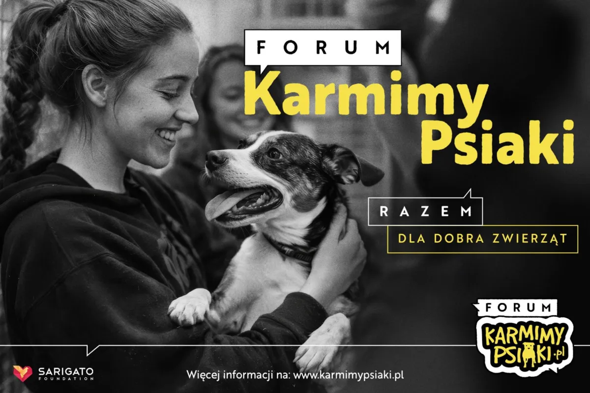 Razem dla dobra zwierząt – nowe wydarzenie na mapie Polski. Każdy może dołączyć do Forum Karmimy Psiaki