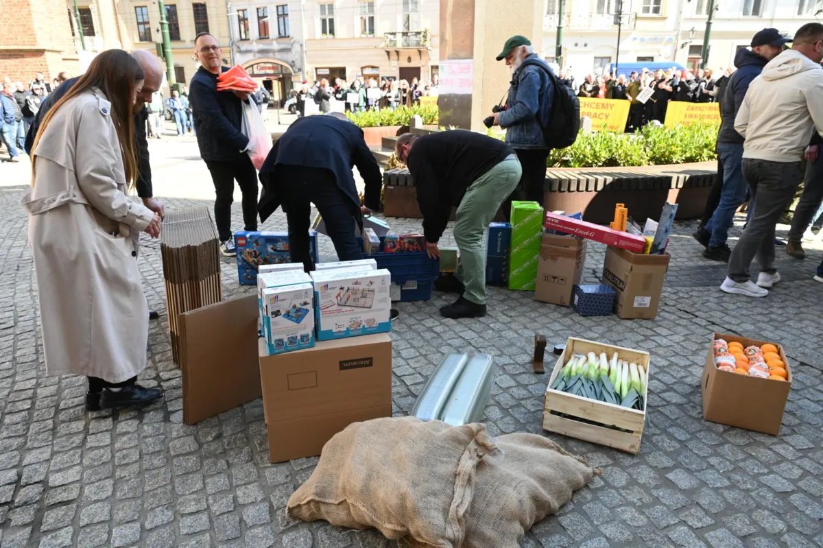 "To koniec naszych miejsc pracy". Przedsiębiorcy protestują