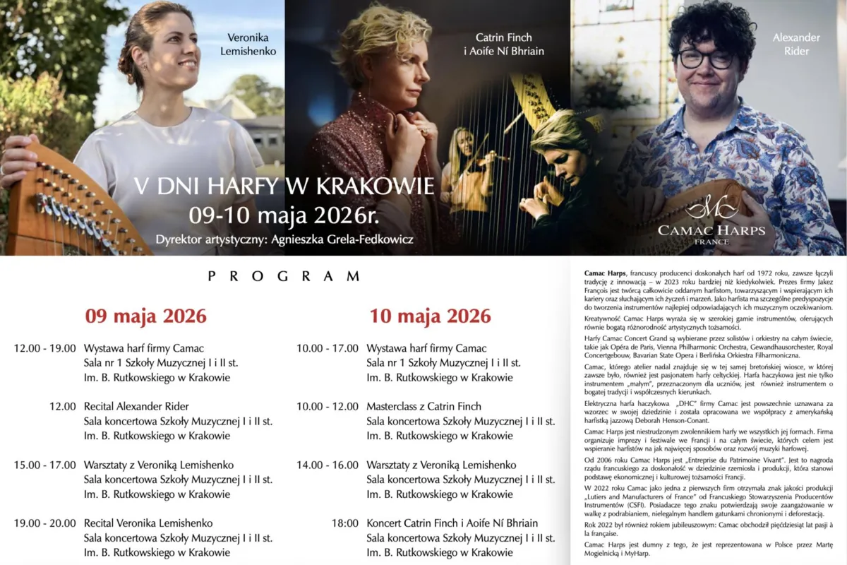 V Dni Harfy w Krakowie