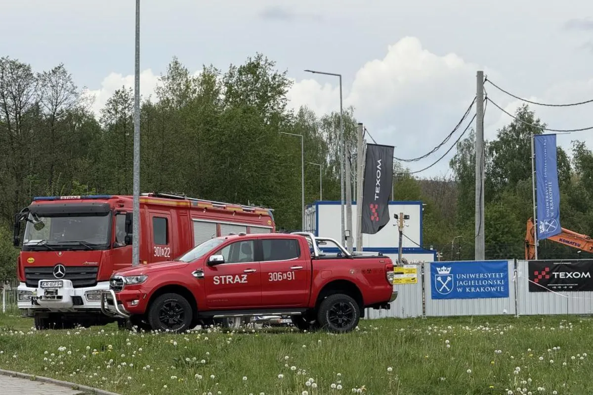Niewybuchy na budowie akademika UJ w Krakowie. Wykopano ok. 200 min