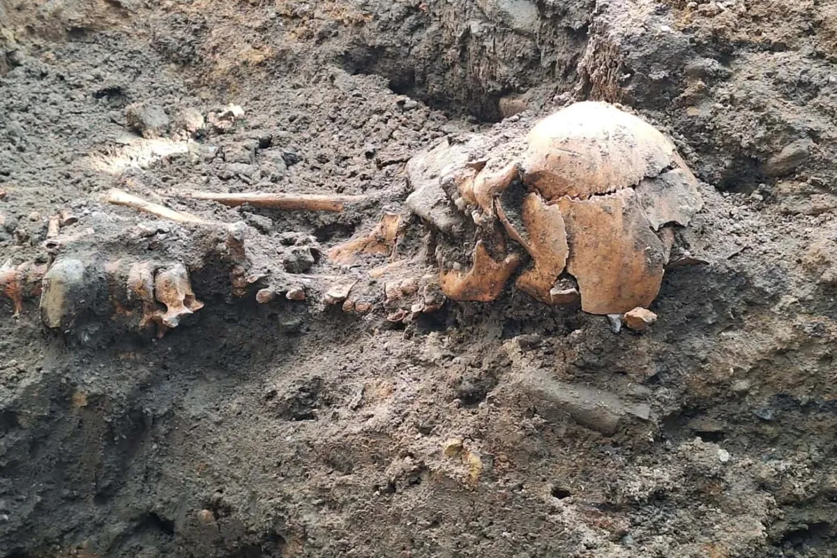 Robotnicy natrafili na ludzkie szczątki w centrum Nowego Sącza. „To może być obrońca miasta”