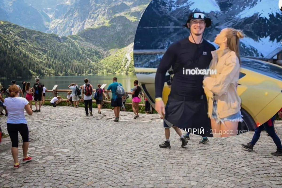 Influencer wjechał autem nad Morskie Oko. Grozi mu zakaz wjazdu do Polski