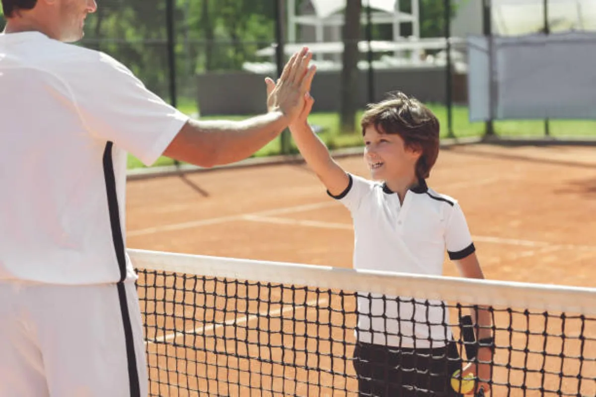 Tenis  jest dla  dużych i... małych