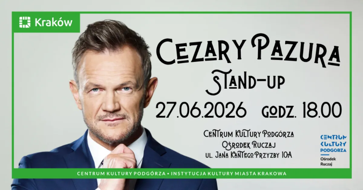  Cezary Pazura – stand-up 