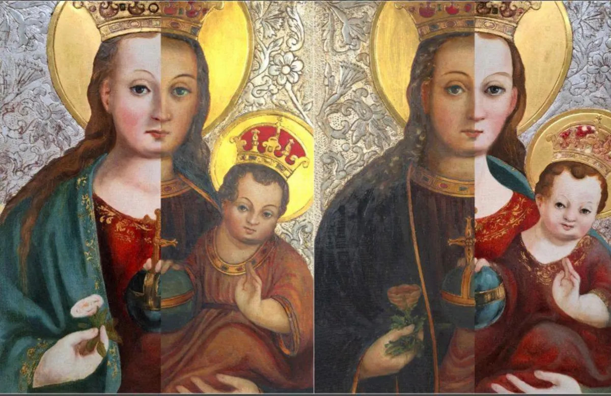 Obraz Matki Bożej Tuchowskiej po renowacji. Odsłoniła tajemnice sprzed 500 lat
