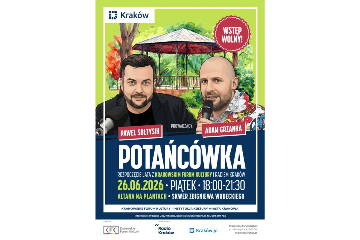Potańcówka na Plantach z Krakowskim Forum Kultury i Radiem Kraków!