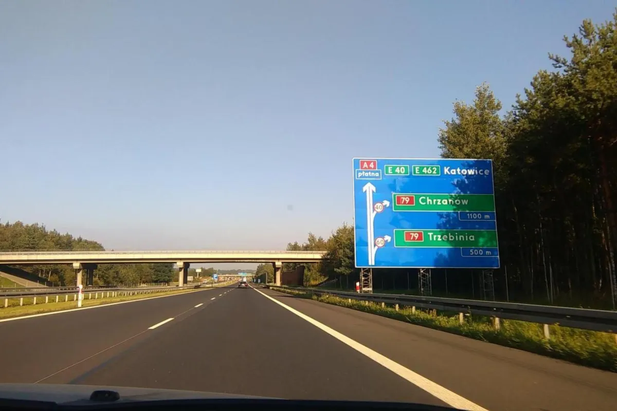 Mniej aut na autostradzie A4 Katowice–Kraków, ale wpływy z opłat wzrosły o 5%